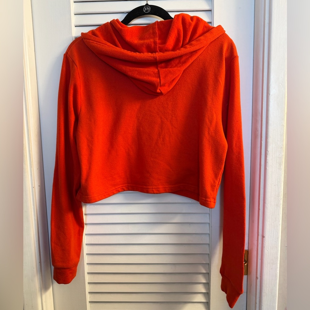 Cheetos Flammin’ Hot Cropped Pullover Hoodie Size Medium - Runs Small - Picture 3 of 6